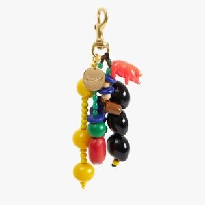 Clare V. Le Beaded Tassel Multi Color